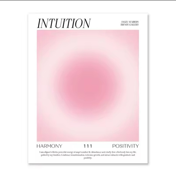 Pink wall decor frames - Picture 4 of 4